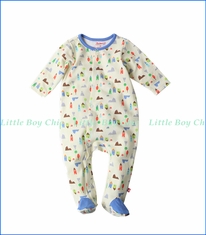 Zutano, St .Moritz Cream Footie in Off-White