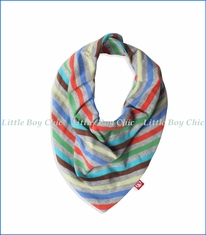 Zutano, Stellar Stripe Bandana Bib in Multicoloured