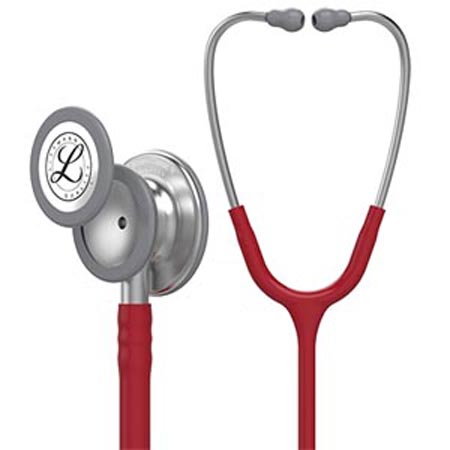 3M Littmann® Classic III Stethoscope 27",  BURGUNDY Tube