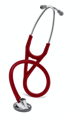 3M Littmann Master Cardiology Stethoscope 27", BURGUNDY  Tubing (2163)