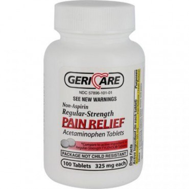 Acetaminophen 325mg Tablets 100/BTL (Tylenol)