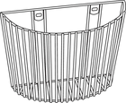 Baumanometer&trade; LARGE Inflation System Wall&nbsp;Basket&nbsp;(2422)
