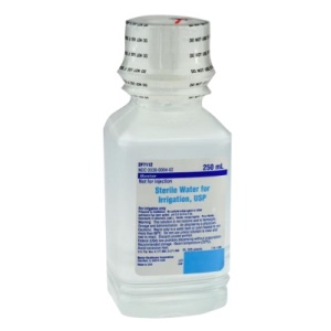 Baxter Sterile Water for Irrigation, USP, 250mL (2F7112)