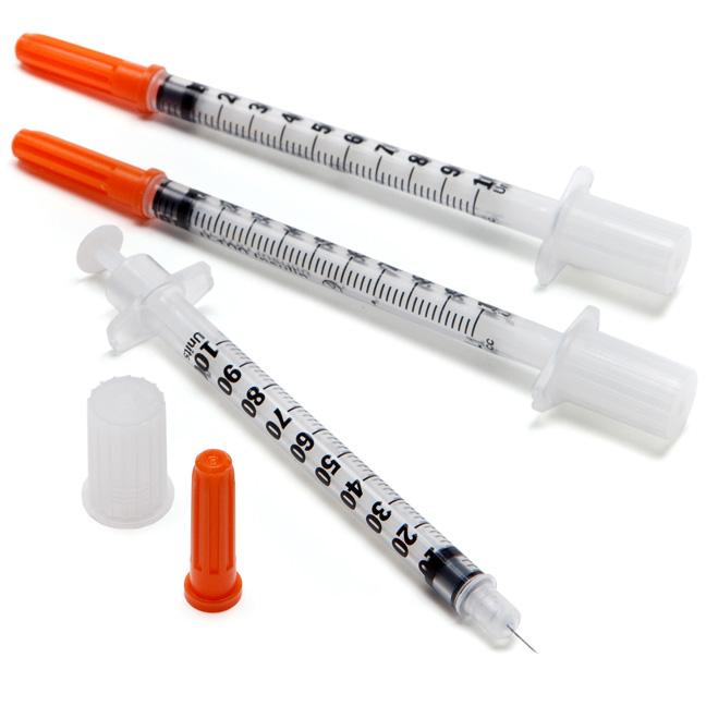 BD Insulin Syringe Micro-Fine&trade 1/2cc 28g x 1/2