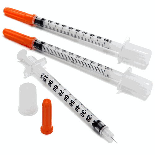 BD Insulin Syringe UltraFine Short Needle 3/10cc 31g x 5/16"