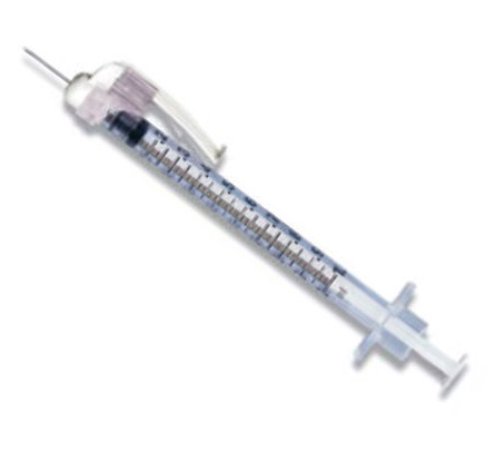 BD SafetyGlide™ Insulin Syringe 1cc&nbsp29g x 1/2" (305930)