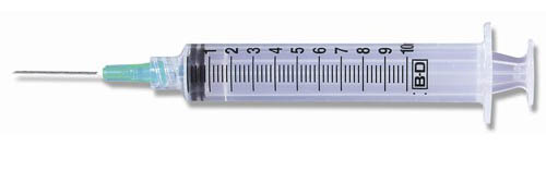 BD Syringe / Needle Combination 10mL 20g x 1" (309644)