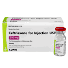 Ceftriaxone Sodium Injection from $17.50