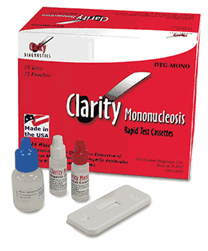 Clarity Mononucleosis Test Kit (DTG‑MONO)