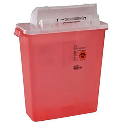 Covidien 3 Gallon SharpSafety™ Sharps Container (8537SA)