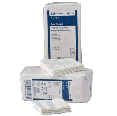 Covidien Curity Non-Sterile Cover Sponges 4" x 4" 20BG/CS (1792)