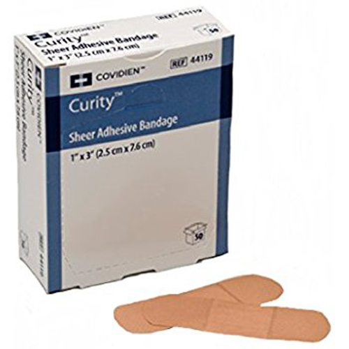 Covidien Curity Sheer Bandages 1" x 3"  (44119)