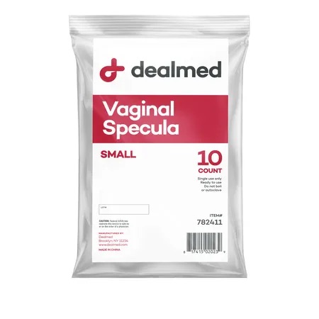 Dealmed Vaginal Speculum Small Disposable (782411) 10/bg