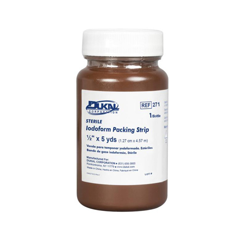 Dukal Iodoform Packing Strips 1/2" x 5yds (271)