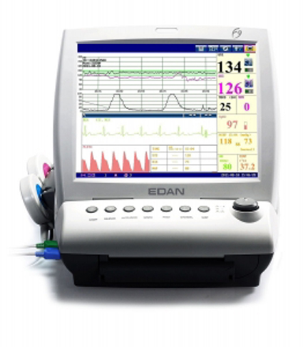 Edan F9 Express Fetal Monitor with DECG+IUP and Touch Screen (F9.IPM)