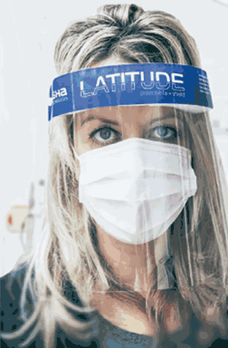 Latitude Face Shield for Maximum Infection Protection