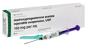 Medroxyprogesterone Acetate 150mg/mL Suspension for Injection Syringe