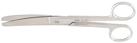 Miltex DOYEN Abdominal Scissors, Curved 5-162
