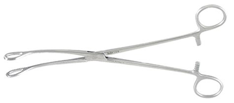 Miltex FOERSTER Sponge Forceps, Curved 7"