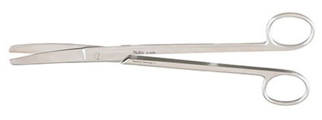 Miltex SIMS Uterine Scissors, Curved, Blunt-Blunt Points