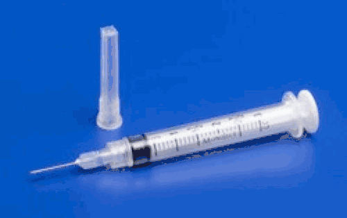 Monoject SYRINGE / NEEDLE Combination 3mL 25g x 5/8"