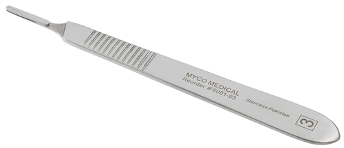 Myco GLASS-VAN™ #3 (Standard) Surgical Blade Handle