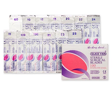 Myco Medical Surgical Blades #10, #11, #15, #20 (100/BX)