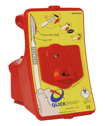 Myco QLICKSMART® BladeFLASK Blade Removal System