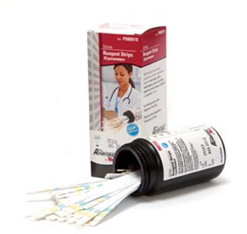 Pro Advantage 10-Parameter Urine Reagent Strips (P080010)