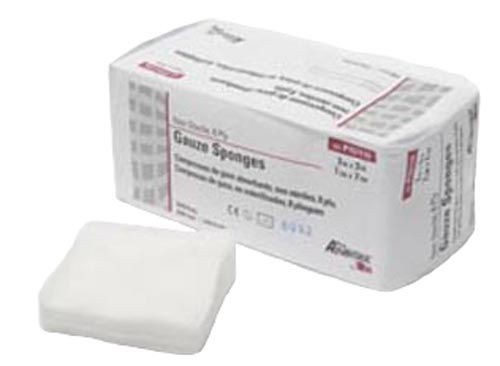 Pro Advantage 3" x 3", 8-Ply Non‑Sterile Gauze Sponges (P157116)