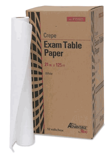 Pro-Advantage Crepe Table Paper, 21" x 125 ft (P751021)