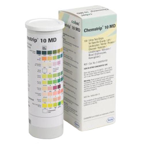 Roche Chemstrip 10SG Urine Test Strips (11895362160)