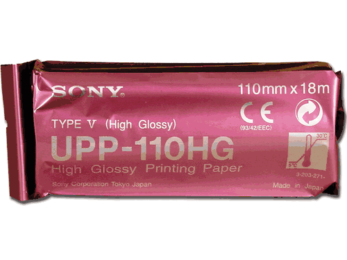 Sony UPP-110HG Ultrasound Imaging Paper (High Gloss)