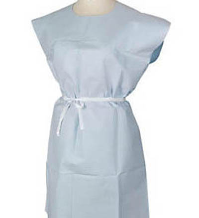 Tidi Products Economy T/P/T Exam Gowns (Blue) (9810847)