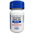 Valacyclovir Hydrochloride 500mg Tablets