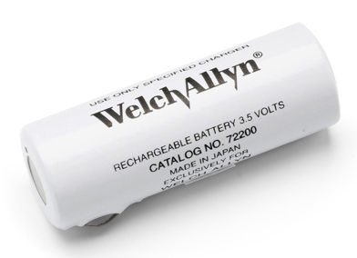 Welch Allyn 3.5V Rechargeable Battery (Black) #72200