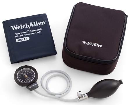 Welch Allyn Tycos DuraShock™ ADULT Integrated Aneroid (DS48‑11) Enhanced