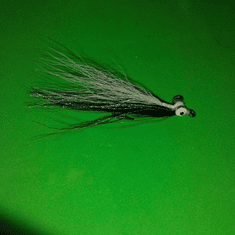 Clouser Minnow White Black