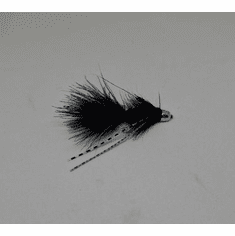Cone head Bow river bugger black