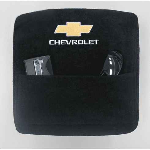 Center Console Cover with Logo - Compatible with Chevrolet Silverado/L