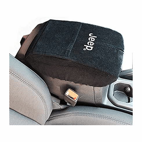 Console Cover with Jeep Logo - Fits Jeep Gladiator/Wrangler 2018-2020