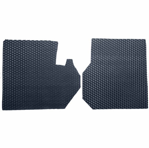 Custom Fits Freightliner Columbia / Coronado - Black Rubber Floor Mats