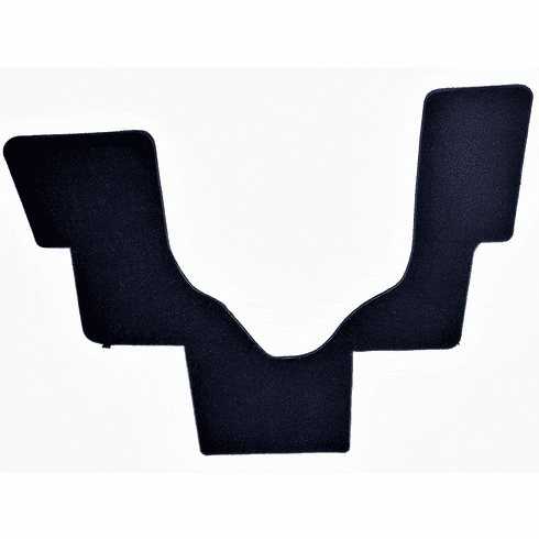 Downard Automotive for Ford E-Series Van-Custom Fit Carpet 1 PC Black