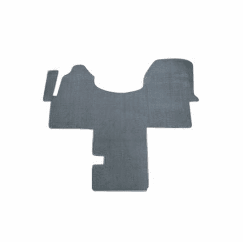 Lloyd Mat for Mercedes Benz Sprinter Van 1 Piece Gray Carpet Front Fits 2010-2018