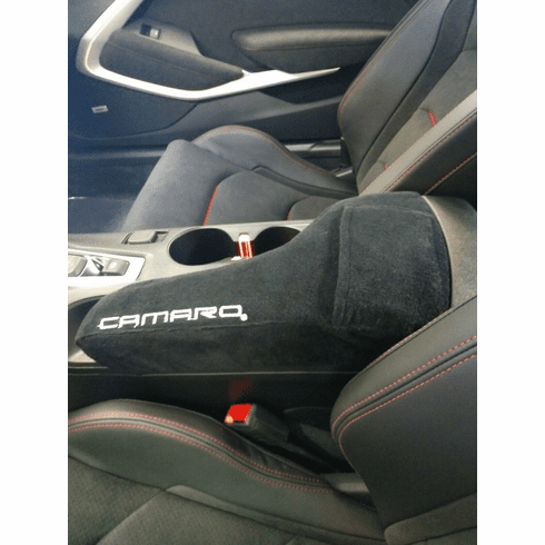 Seat Armour Console Cover w/ Camaro Logo - Fits 2015-2019