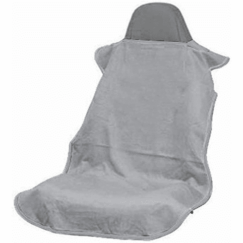 Seat Armour Seat Cover w/ No Logo -Gray- Fits Most All Bucket Seat