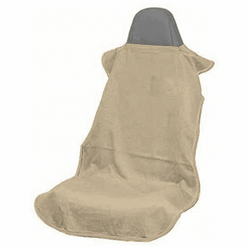 Seat Armour Seat Cover w/ No Logo -Tan- Fits Most All Bucket Seats