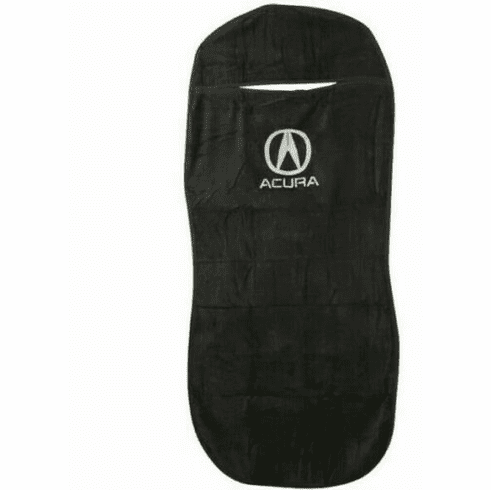 Seat Armour Seat Protector Cover/Towel w/ Acura Logo - Black