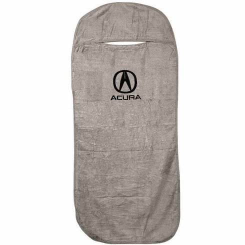 Seat Armour Seat Protector Cover/Towel w/ Acura Logo - Gray