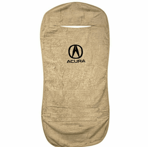 Seat Armour Seat Protector Cover/Towel w/ Acura Logo - Tan